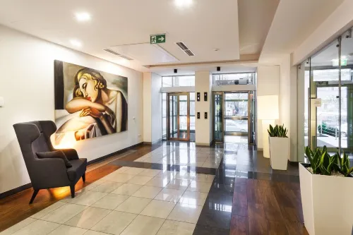 Hotel Moderno Poznań Öffentliche Flächen Photos