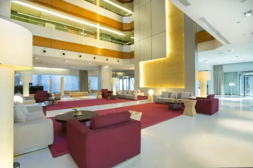 Hotel Nuevo Madrid Aree comuni Photos