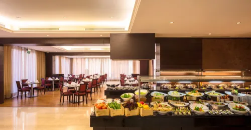 فندق كورب Corp Hotel تناول الطعام Photos