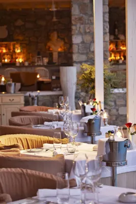 Myconian Ambassador Relais & Chateaux Dining Photos