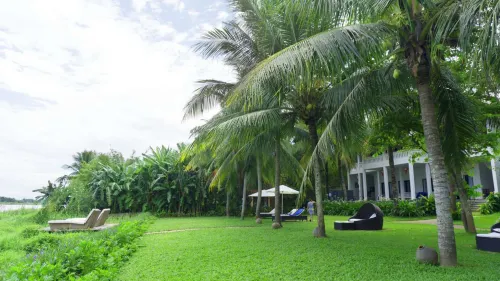 Vinh Hung Riverside Resort & Spa Außen Photos
