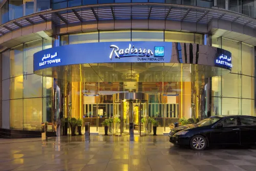 Radisson Blu Hotel, Dubai Media City Экстерьер Photos