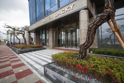 Gwangyang Lacky Hotel Extérieur Photos