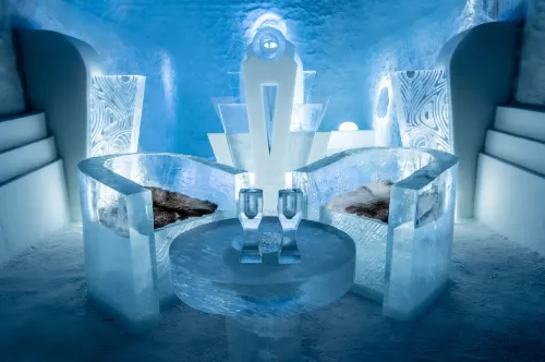 ICEHOTEL Allmänna utrymmen Photos