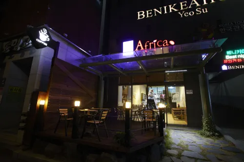 Benikea Hotel Yeosu Außen Photos