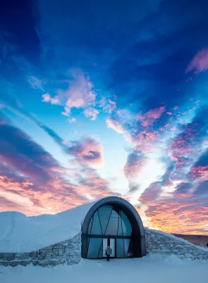 ICEHOTEL Nära hotellet Photos