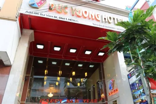 Duc Vuong Saigon Hotel - Bùi Viện Ngoại thất Photos