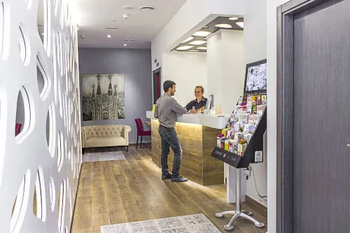 Apart-Suites Hostemplo Aree comuni Photos