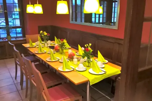 Hotel Kunterbunt in Würzburger Innenstadt Ristorazione Photos