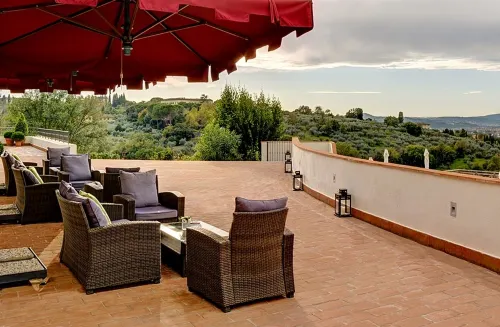 Villa Tolomei Hotel & Resort Area Publik Photos