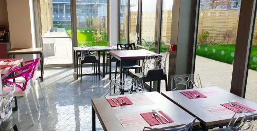 Appart-Hôtel Mer & Golf City Bordeaux Lac Ristorazione Photos