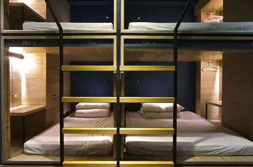 Dongmen 3 Capsule Inn Zimmer Photos