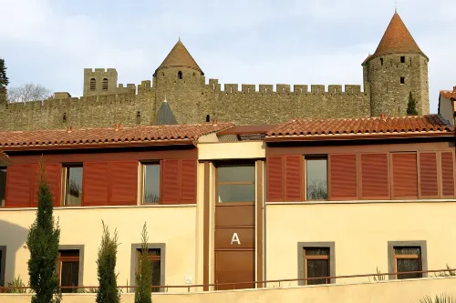 Adonis Carcassonne Résidence la Barbacane Extérieur Photos