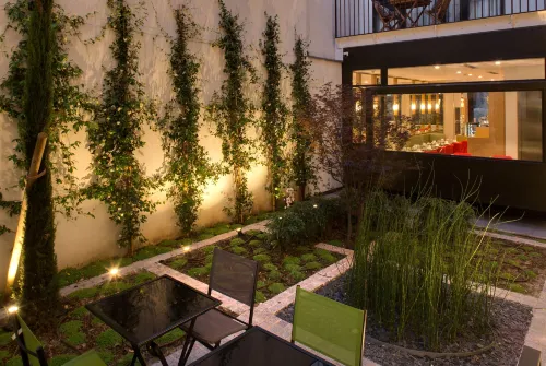 Les Jardins de Mademoiselle Hôtel & Spa Extérieur Photos