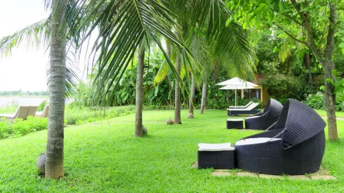Vinh Hung Riverside Resort & Spa Öffentliche Flächen Photos