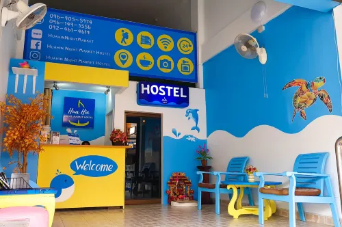 HuaHin Night Market Hostel Öffentliche Flächen Photos