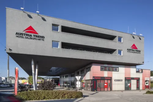 Austria Trend Hotel Salzburg Messe Eksterior Photos