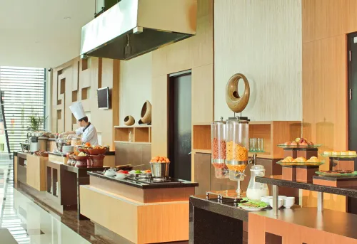 Hotel Santika Tasikmalaya Mahlzeiten Photos