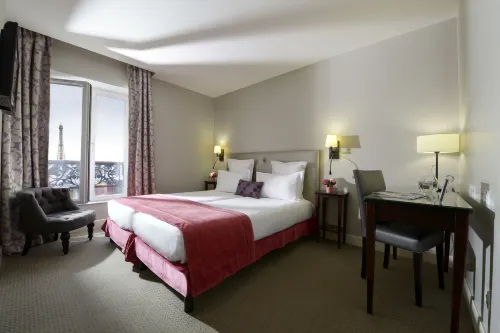 Hôtel Le Relais Saint Charles - Tour Eiffel Paris Chambres Photos