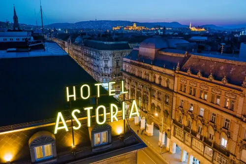 Danubius Hotel Astoria City Center Außen Photos