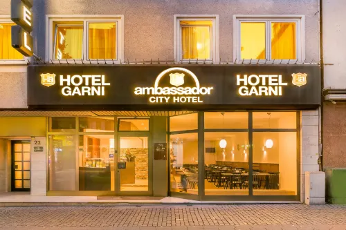 Hotel Ambassador Essen Extérieur Photos
