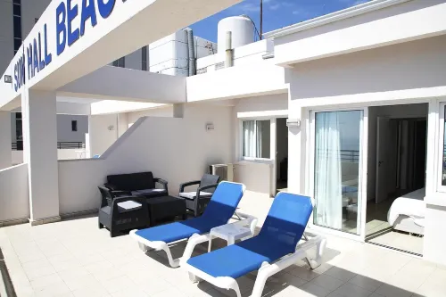 Sun Hall Beach Hotel Apartments Öffentliche Flächen Photos