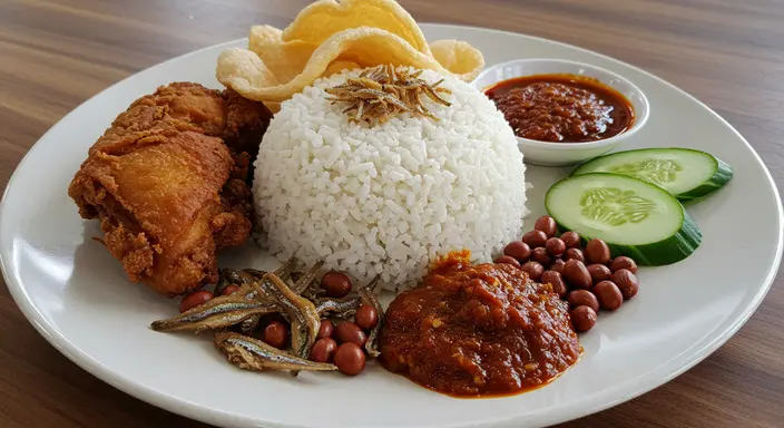 椰漿飯 (Nasi Lemak)