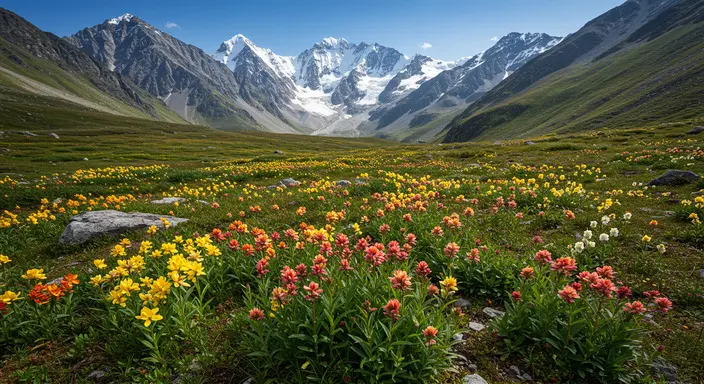 稻城亞丁格桑花