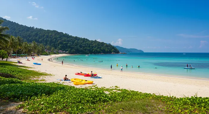 珍南海灘 (Pantai Cenang)