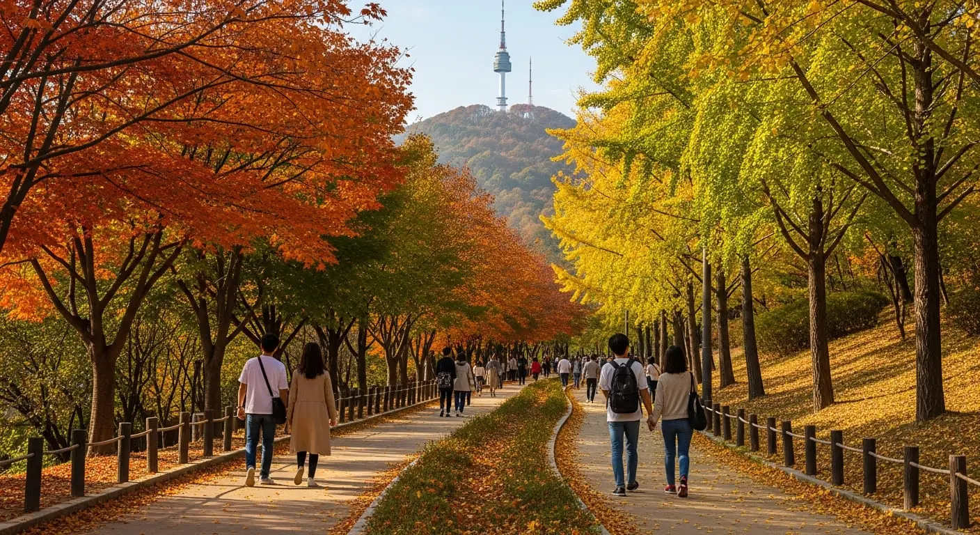 首爾南山公園 & N首爾塔