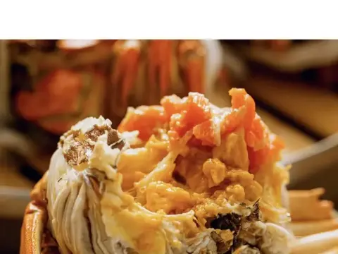 任吃現蒸大閘蟹宴