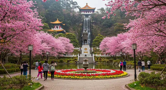 陽明山國家公園櫻花