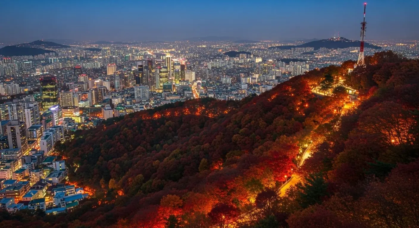 首爾南山公園 & N首爾塔