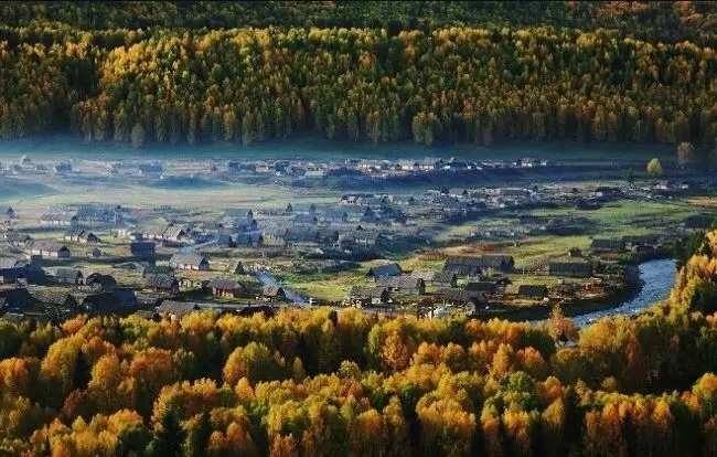 中國最美鄉村之一~禾木村