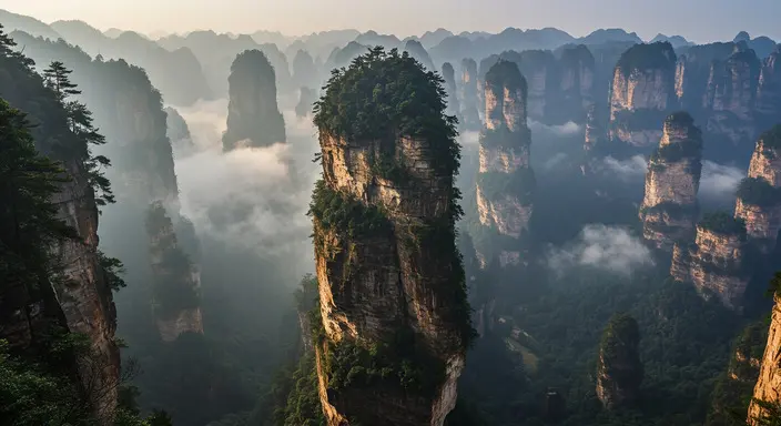 乾坤柱（哈利路亞山）