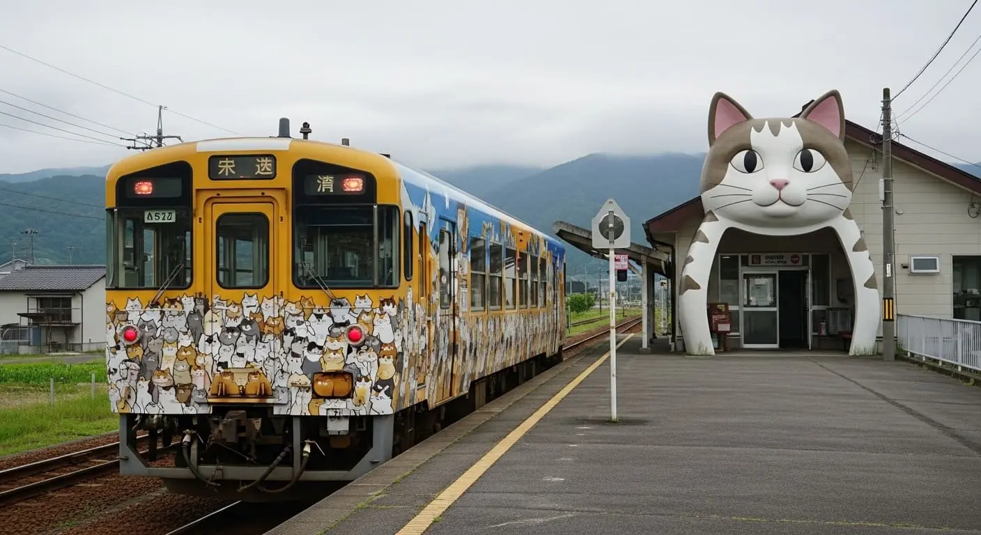 和歌山電鐵貴志川線 (探訪貓站長)