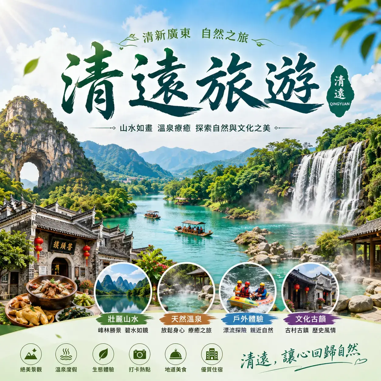 2026清遠旅遊攻略：高鐵自由行與旅行團全方位對比、景點美食懶人包