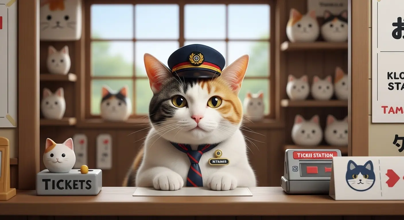 和歌山電鐵貴志川線 (探訪貓站長)