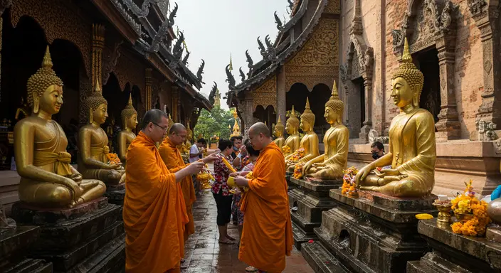 清邁古城內的傳統與狂歡 (Chiang Mai Tradition and Carnival in the Ancient City)