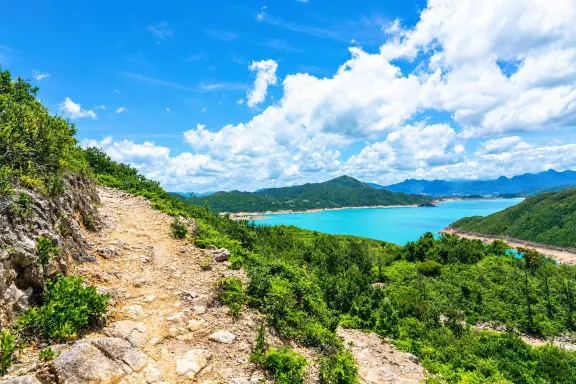 西貢東郊野公園的山海景緻