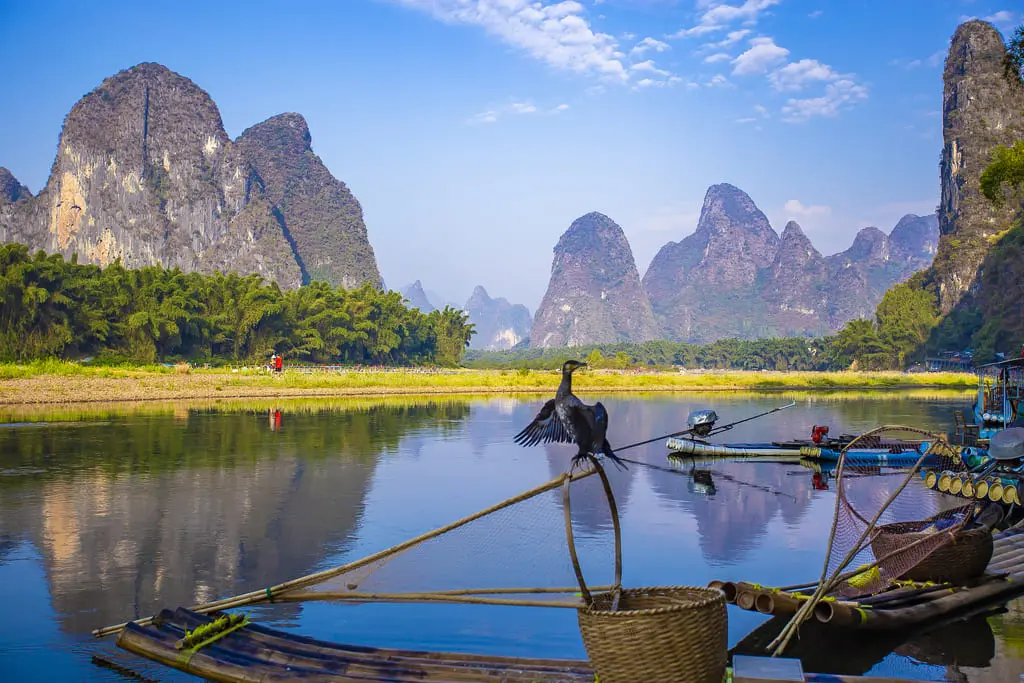 桂林興坪灕江（20元人民幣背景）