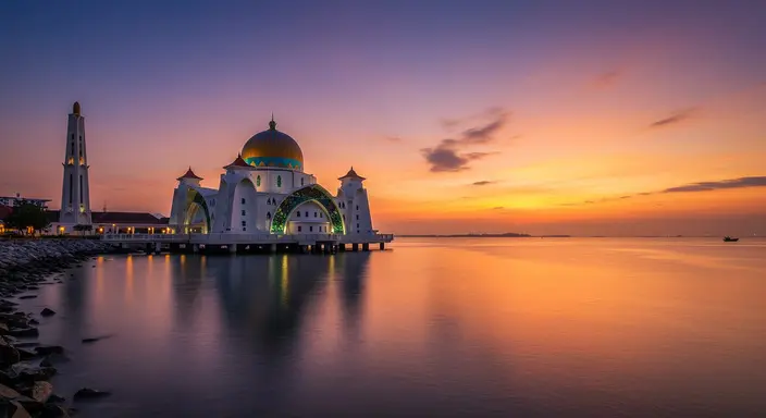 馬六甲海峽清真寺 (Melaka Straits Mosque)