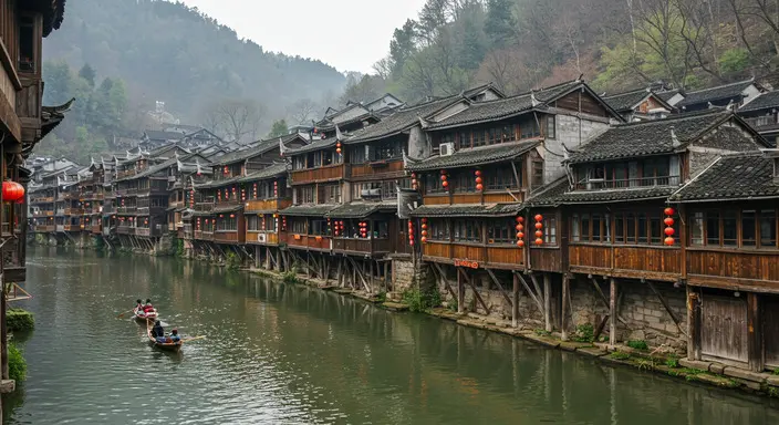 鳳凰古城 - 吊腳樓