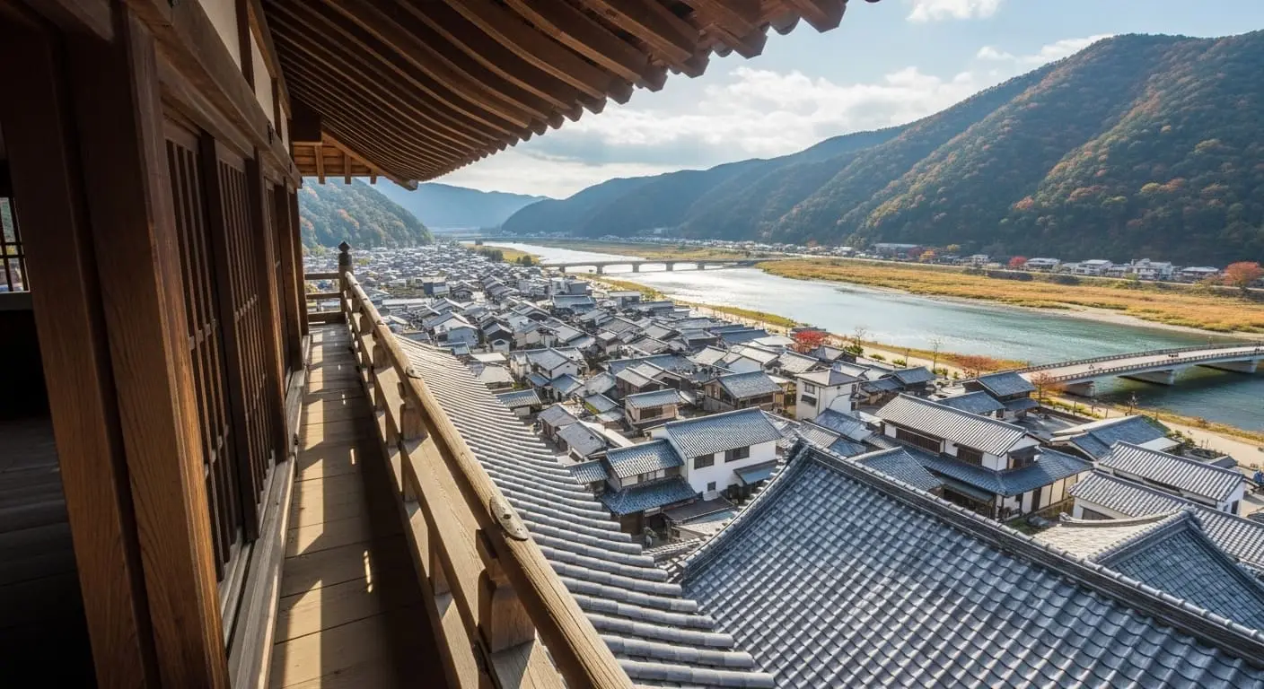 犬山城登高望遠