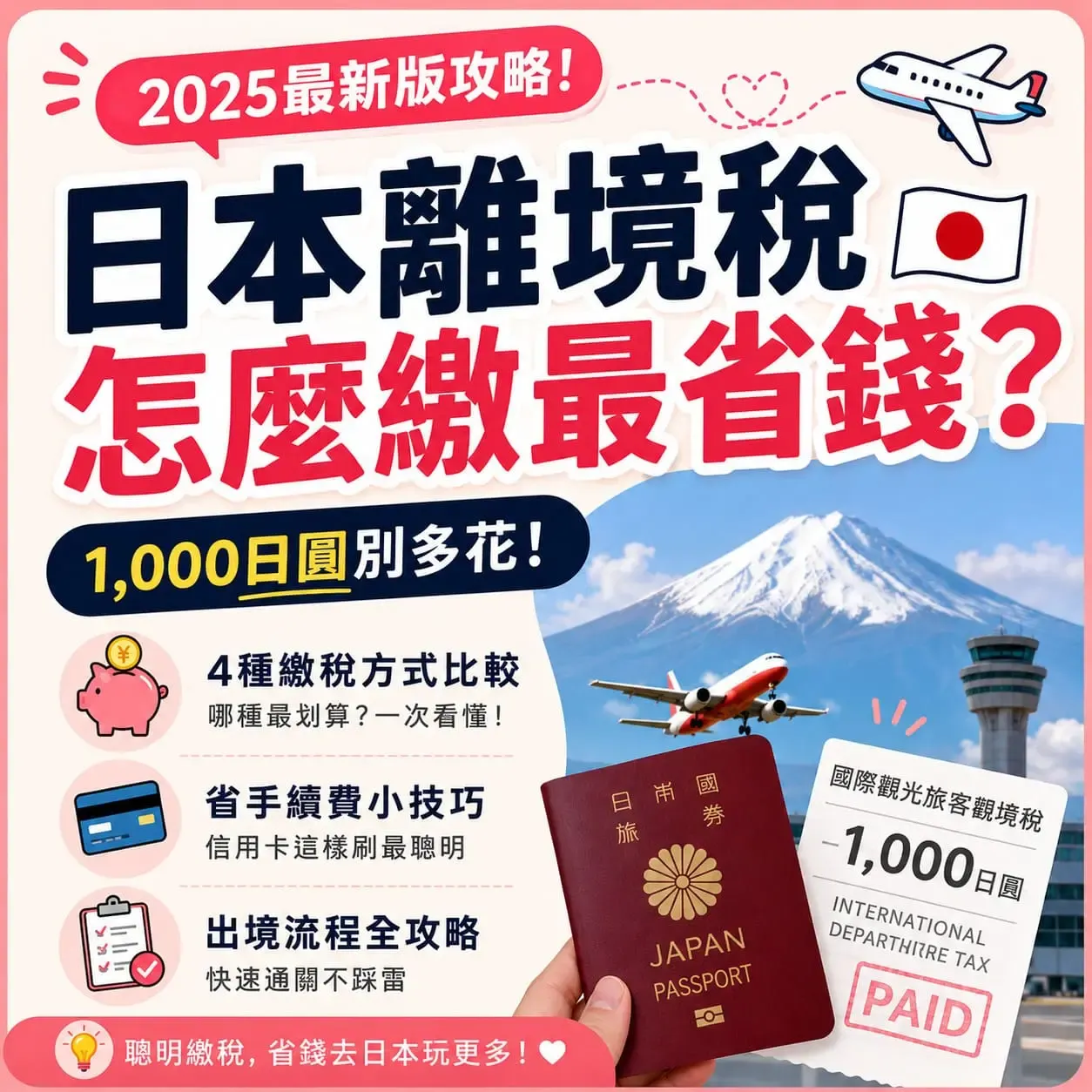 日本離境稅7月加3倍！港人6月前訂機票慳錢攻略