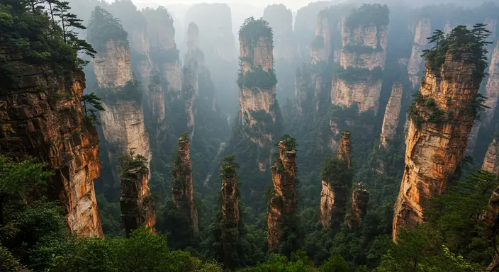 乾坤柱（哈利路亞山）