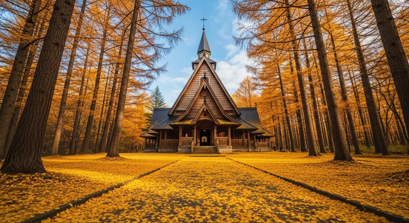 輕井澤高原教會 & 石之教會