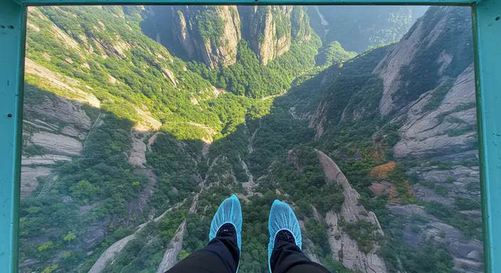 天門山 - 玻璃棧道