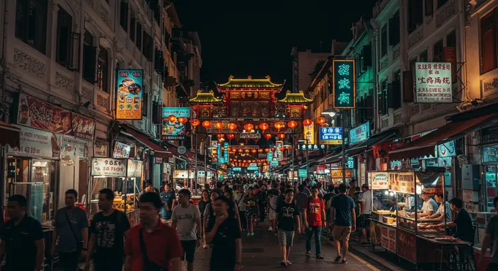 茨廠街 (Petaling Street) / 唐人街