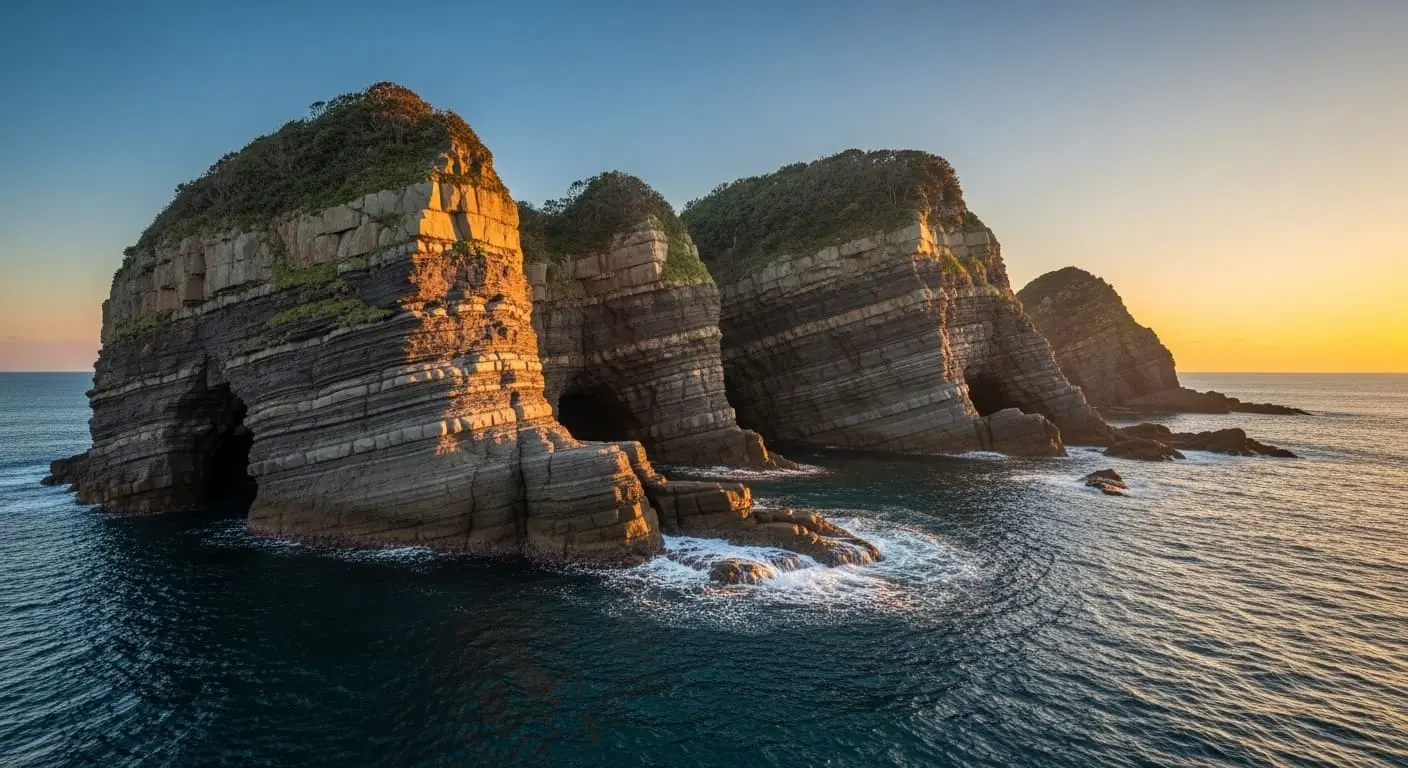 千疊敷 & 三段壁